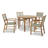 Signature Design by Ashley Janiyah 5-Piece Outdoor Dining Set