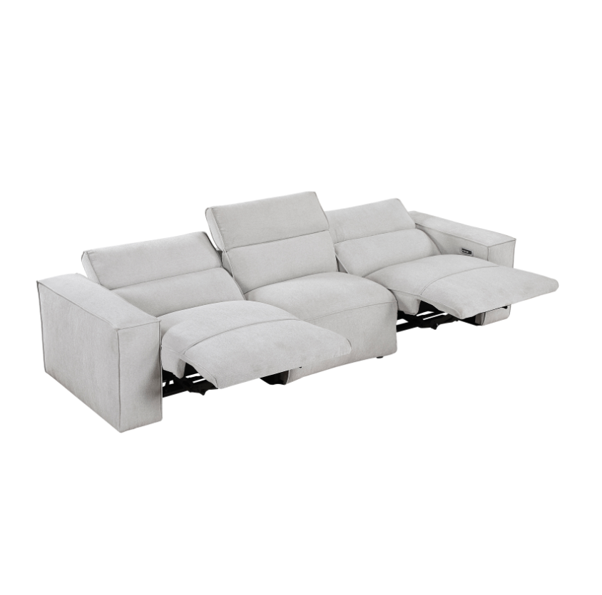 Homelegance Phoebe Dual Power Reclining Sofa
