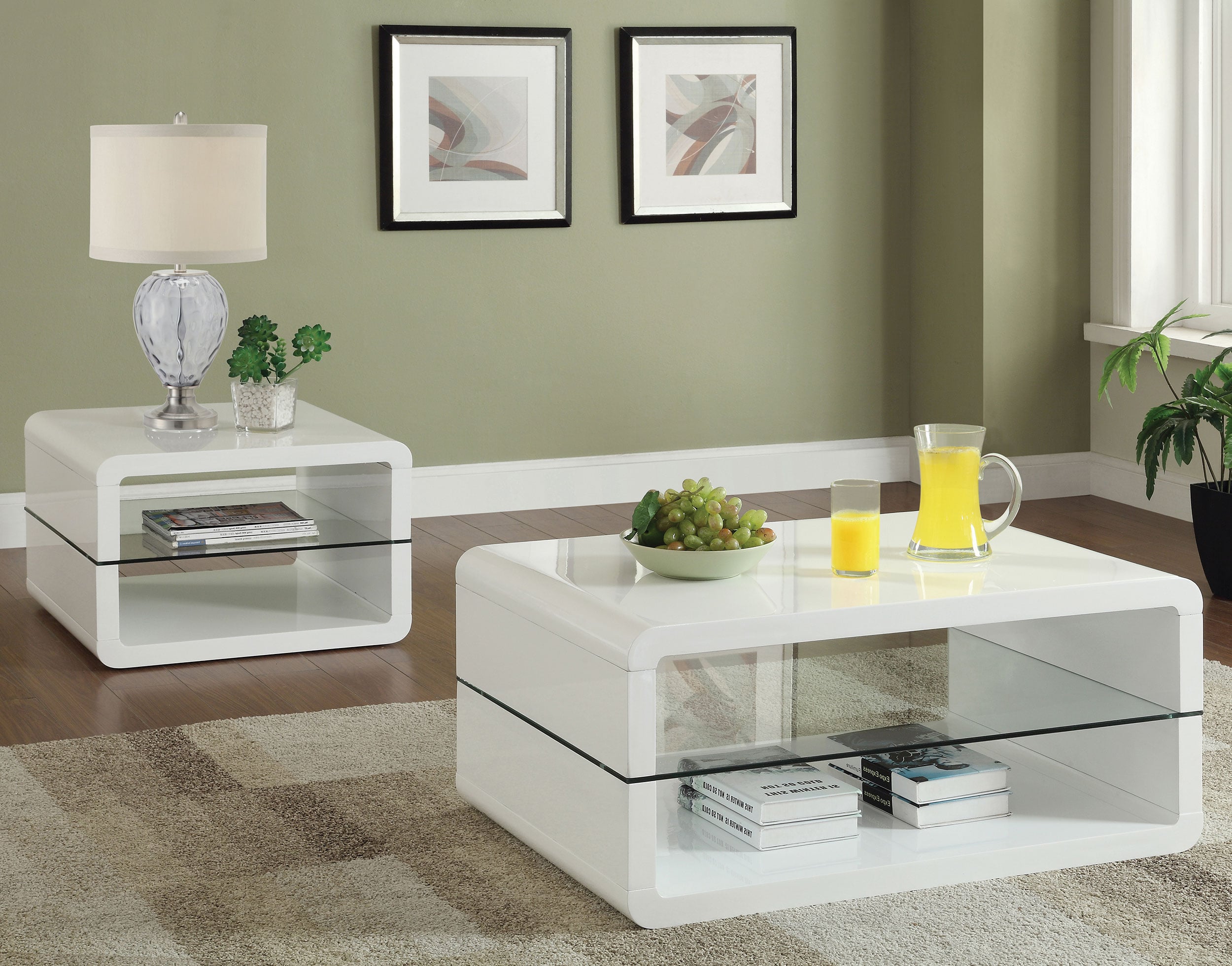 Elana 1-Shelf Coffee Table