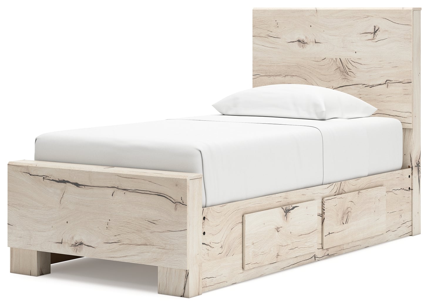 Twin Panel Bed With Storage
