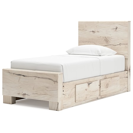 Twin Panel Bed With Storage