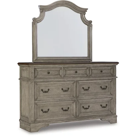 Dresser and Mirror