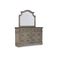 Dresser and Mirror