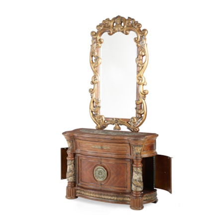 Bachelor&apos;s Chest with Mirror