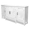 Sea Winds Trading Company Credenza Collection 4-Door Credenza