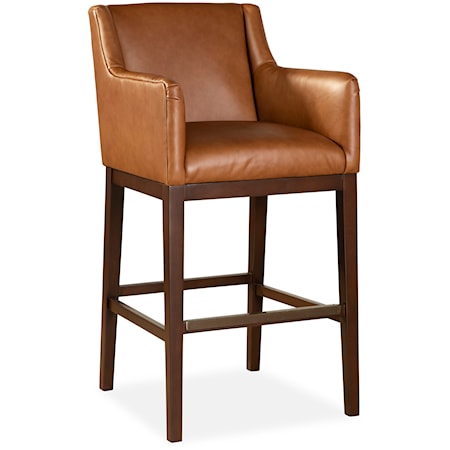 Bar Stool with Slope Arm