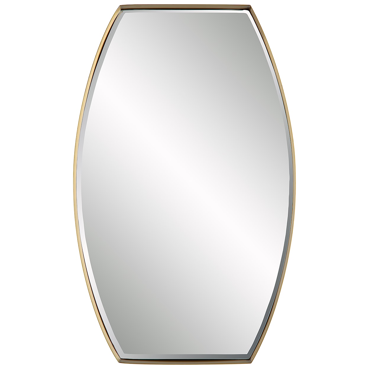 Uttermost Portal Portal Modern Brass Mirror