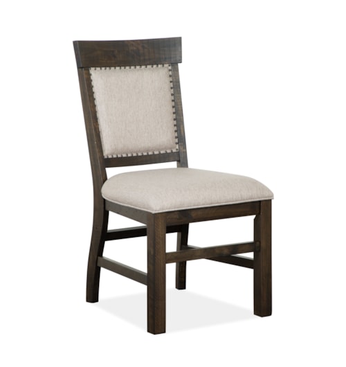 Transitional Upholstered Dining Side Chair