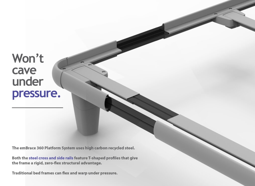 Knickerbocker Embrace 360 Queen Embrace Platform Bed