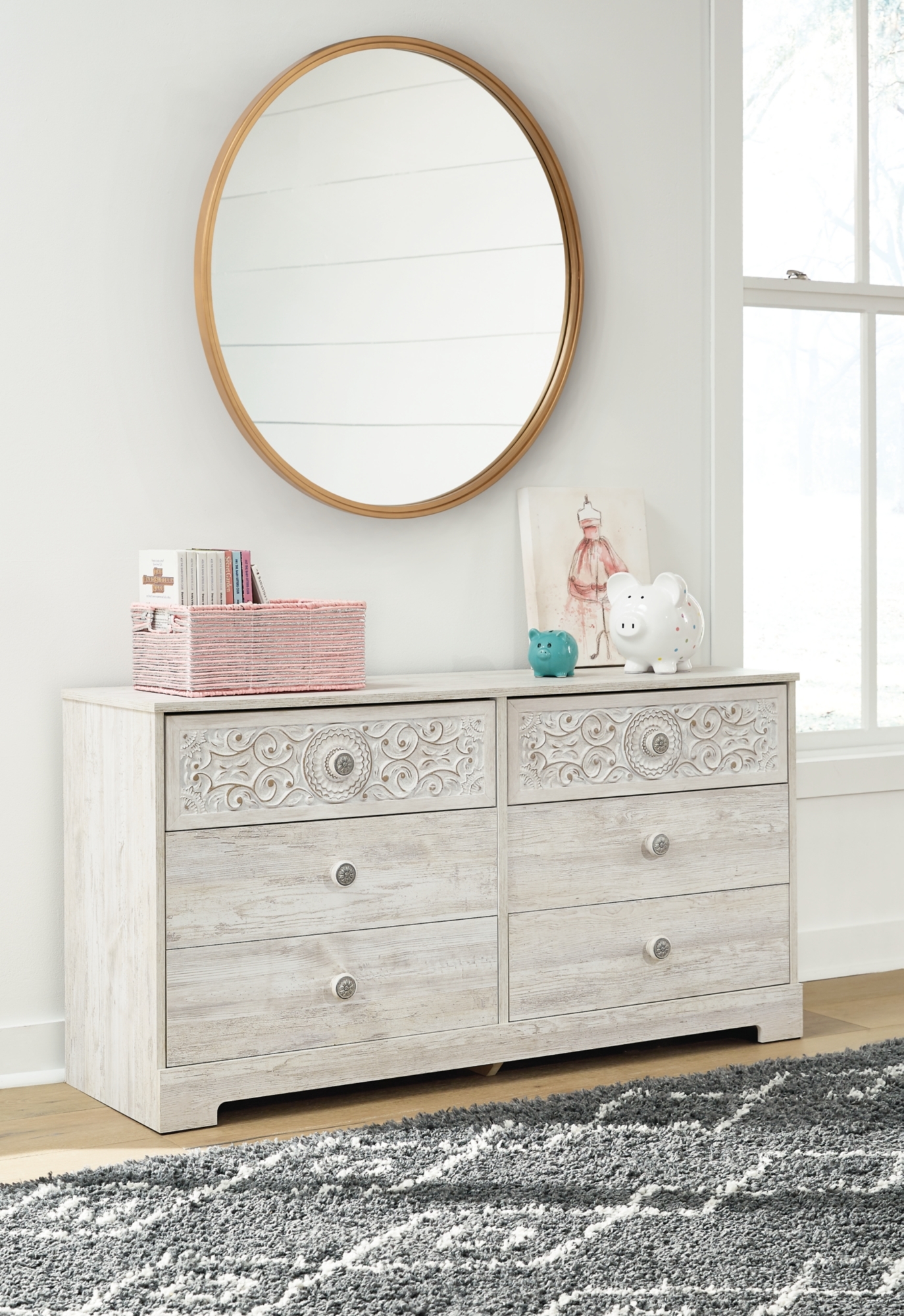 Signature Design by Ashley Paxberry Six Drawer Dresser