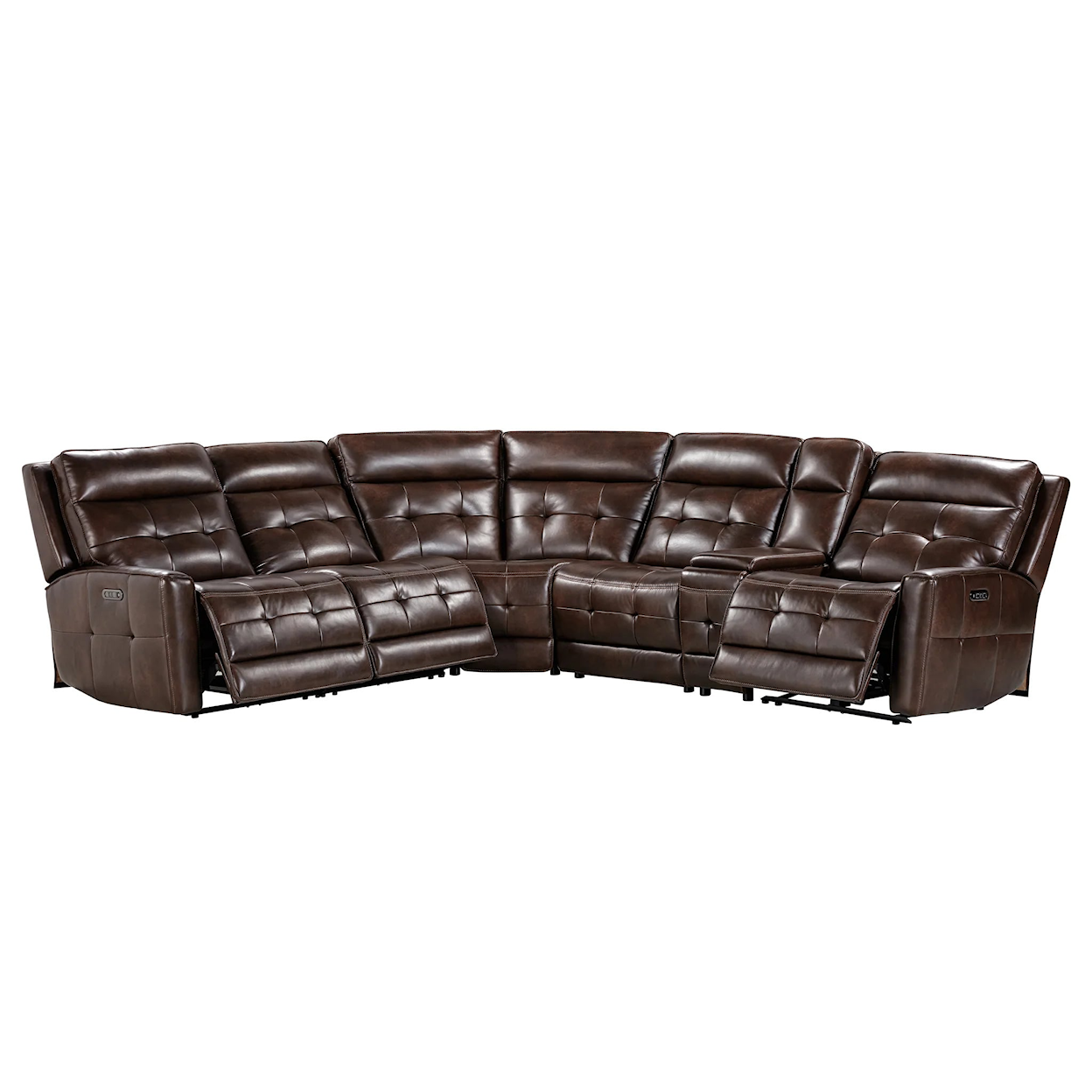 Paramount Living Canterbury 6-Piece Power Reclining Sectional Sofa