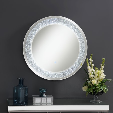 Lixue 32 x 32 Inch Wall Mirror LED Lighting