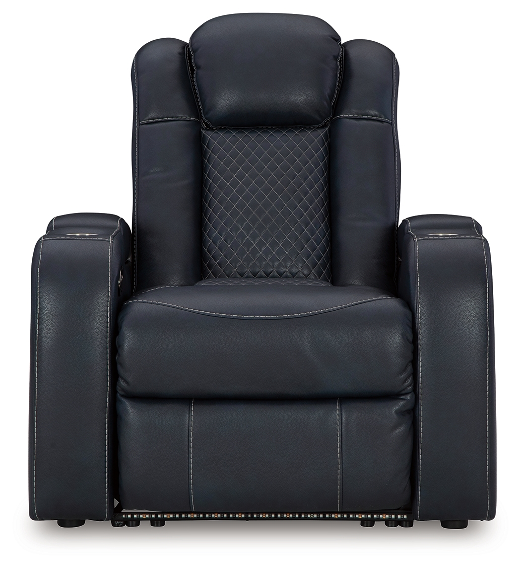 Ashley (Signature Design) Fyne-Dyme Pwr Recliner/Adj Headrest
