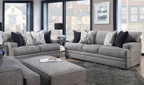 Transitional 2-Piece Living Room Set