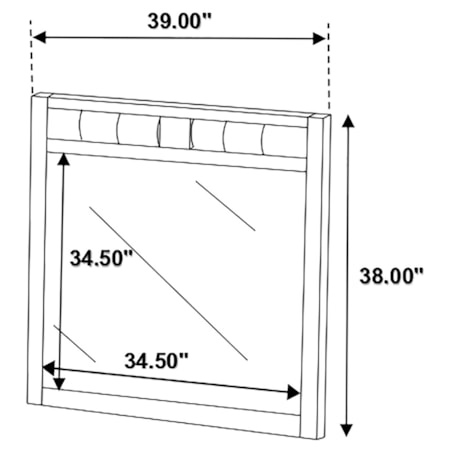 Carlton Dresser Mirror