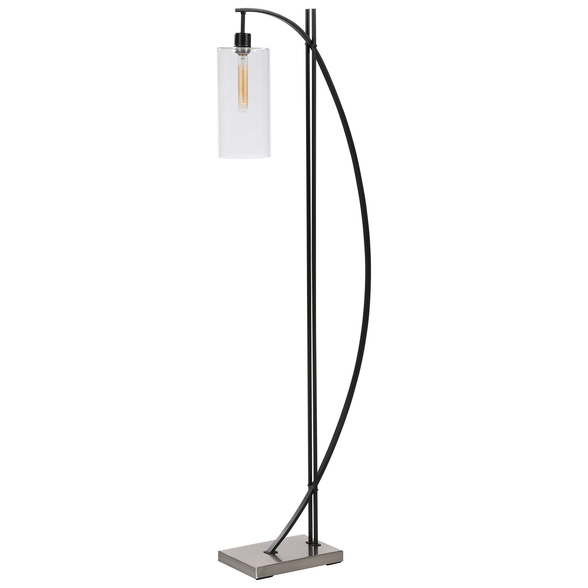 contemporary floor lamp black