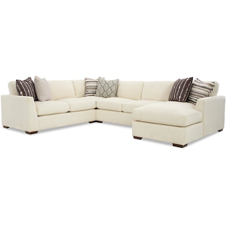 5-Seat Sectional Sofa with LAF Chaise