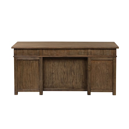 7-Drawer Double Pedestal Desk