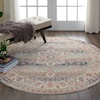 Nourison Vintage Kashan 4' Round  Rug