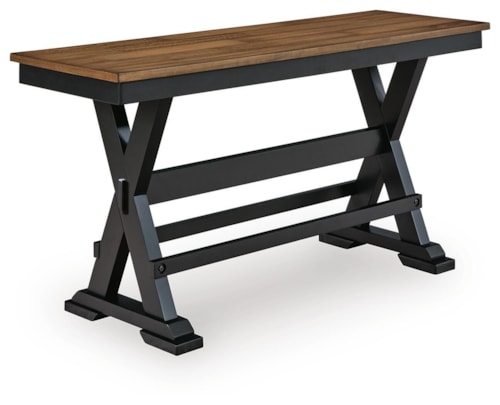 48" Counter Height Bench