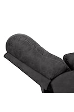 Franklin 4703 Connery Casual Manual Swivel Rocker Recliner with Pillow Arms