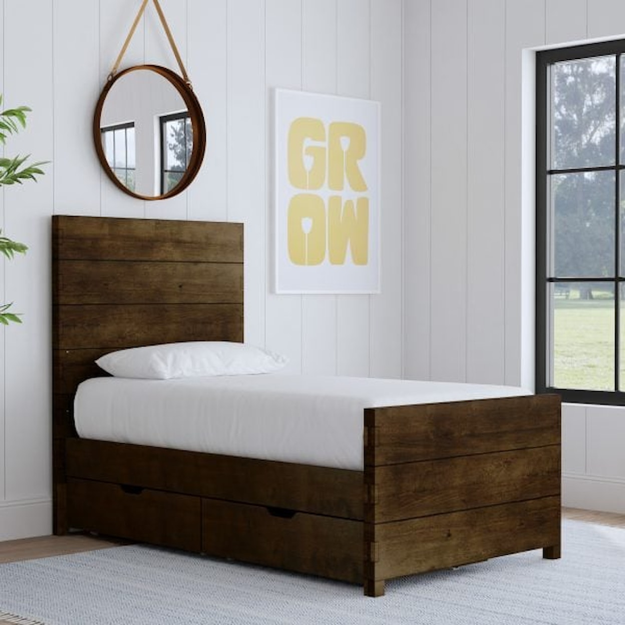 Westwood Design Dovetail Complete Twin Bed