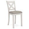 Signature Design by Ashley Furniture Robbinsdale Counter Height Upholstered Bar Stool