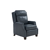 Transitional Push-Back Recliner with Adjustable Headrest