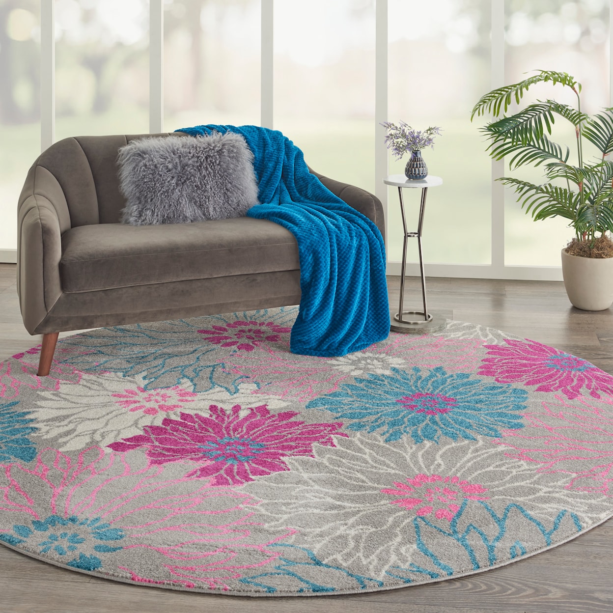 Nourison Passion 8' Round  Rug