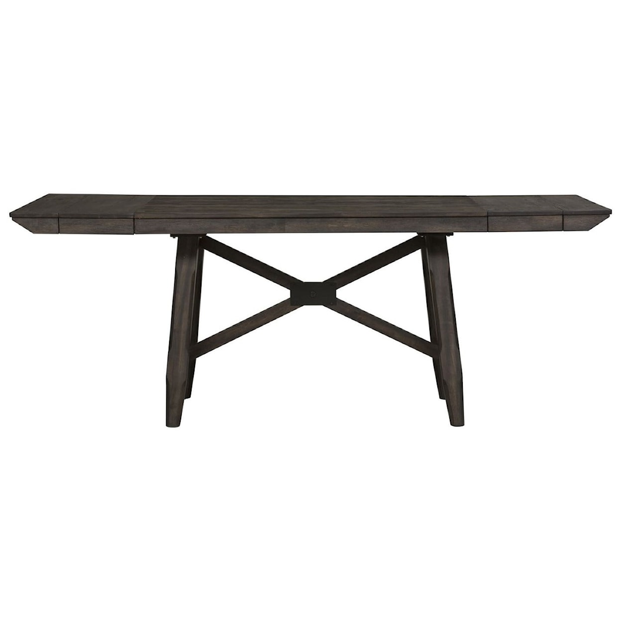 Liberty Furniture Double Bridge 5-Piece Trestle Table Set