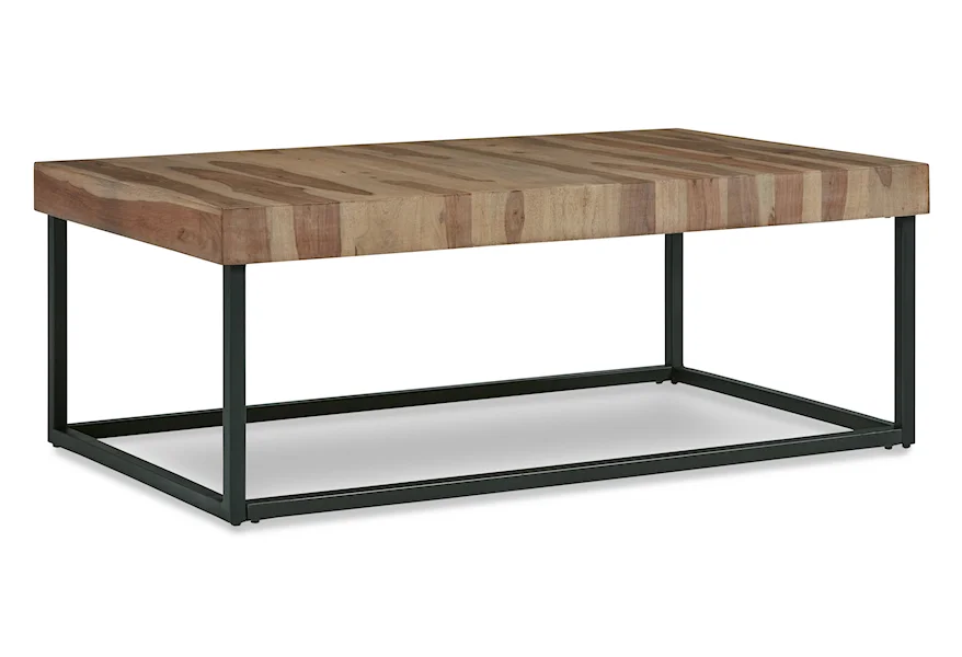 Bellwick Casual Coffee Table by Signature Design by Ashley at Miller Waldrop Furniture and Decor