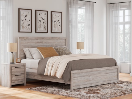 King Panel Bed