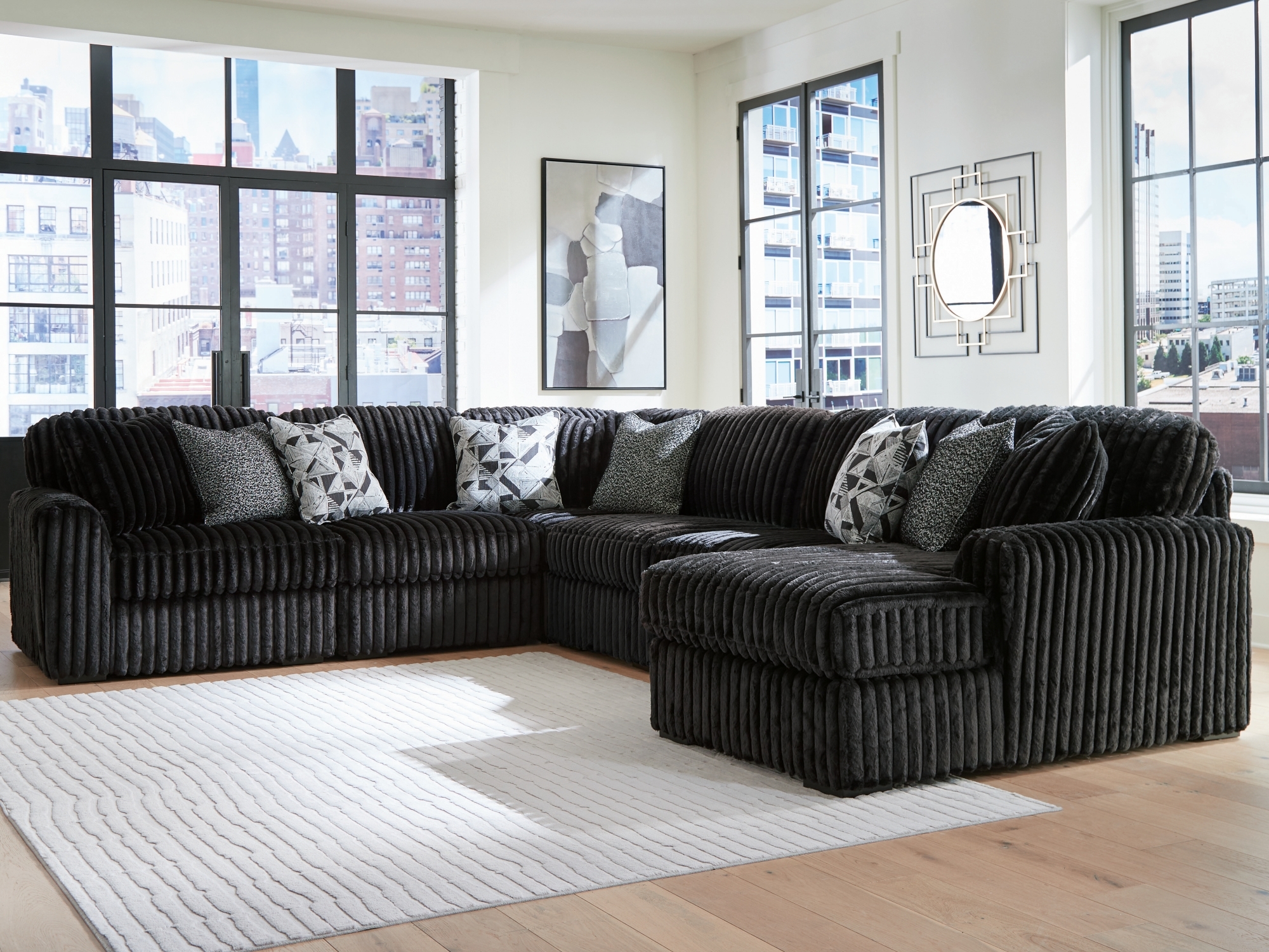 6-Piece Sectional With Chaise