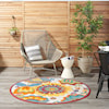 Nourison Aloha 5'3" Round  Rug