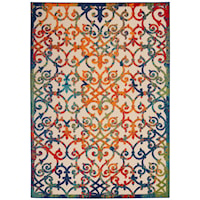 9'6" x 13' Multicolor Rectangle Rug