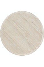 Hooker Furniture Serenity Casual Round Cocktail Table with Lower Shelf and Rope Wrapped Legs
