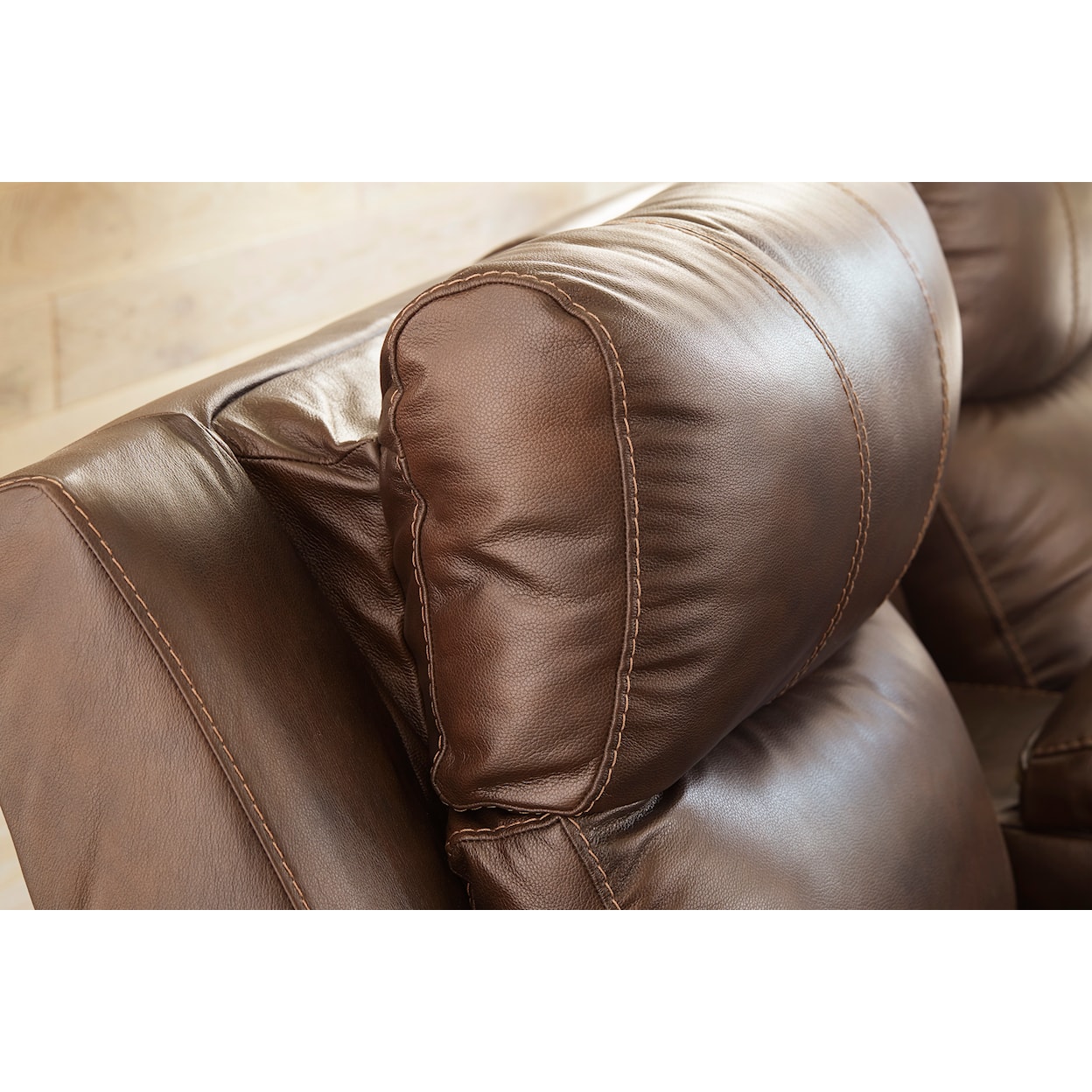 Benchcraft Edmar Power Reclining Loveseat with Console