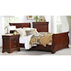 Elements International Chateau King Sleigh Bed