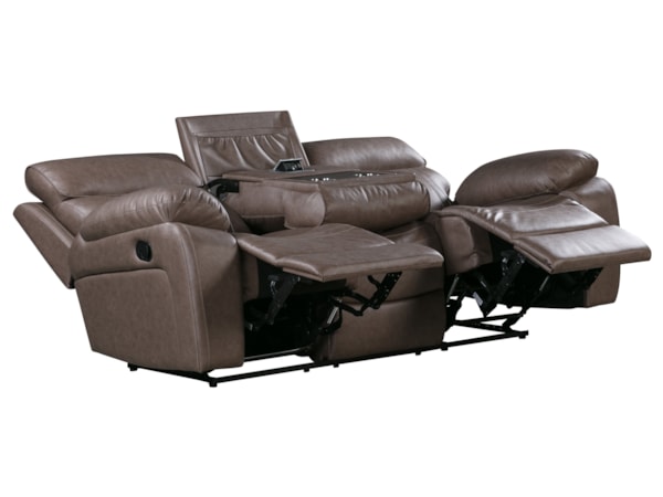 Manual Reclining 3-Piece Living Set