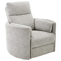 Contemporary Power Swivel Glider Recliner with USB Port