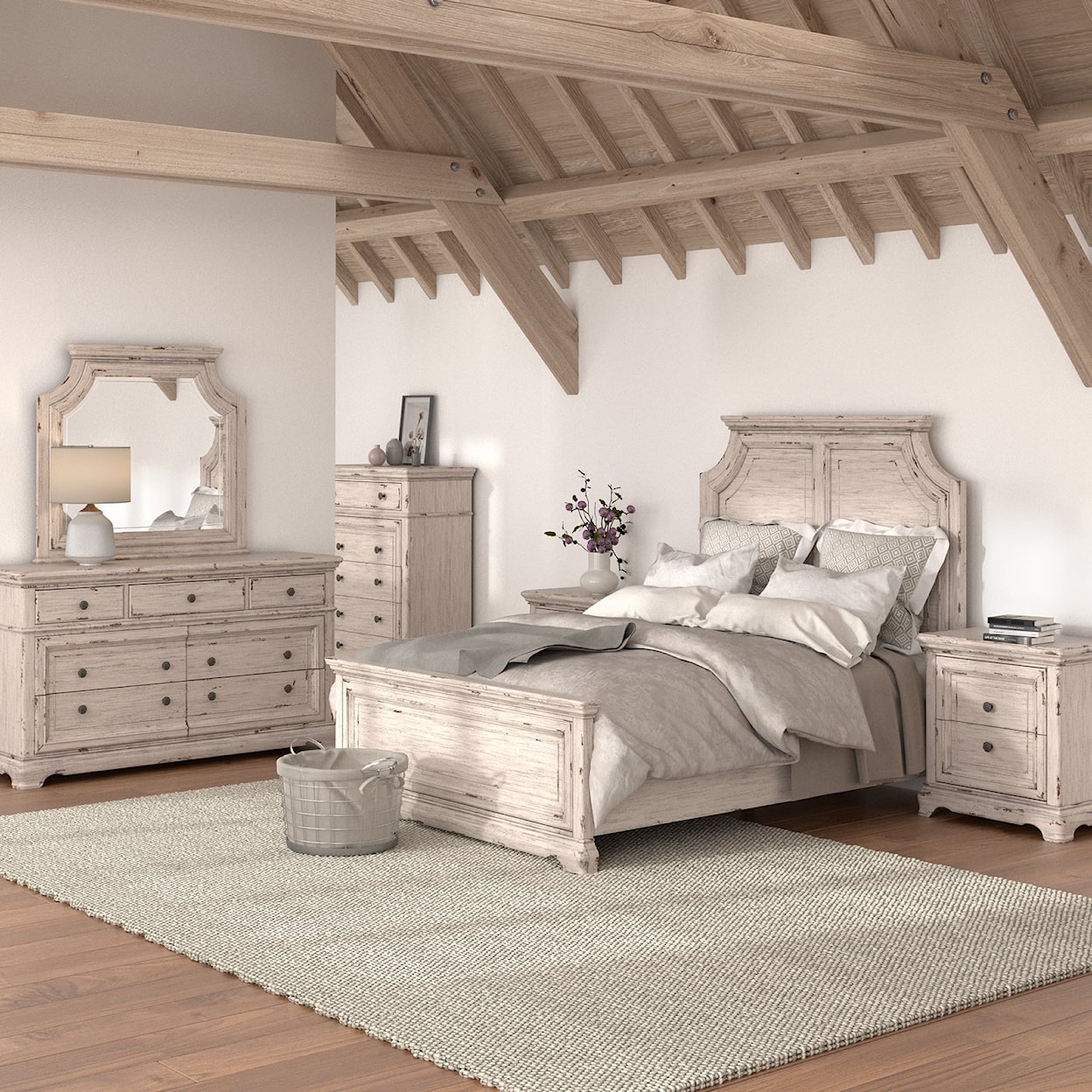 American Woodcrafters Providence Queen Bedroom Set