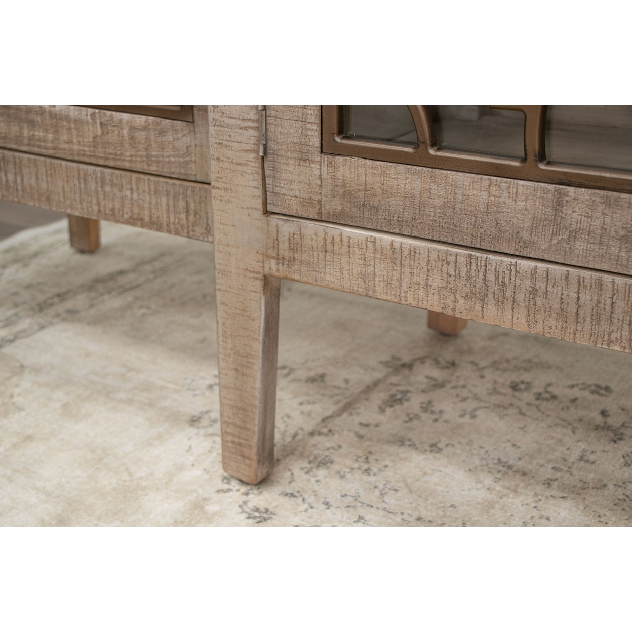 International Furniture Direct Drift Sand Console Table