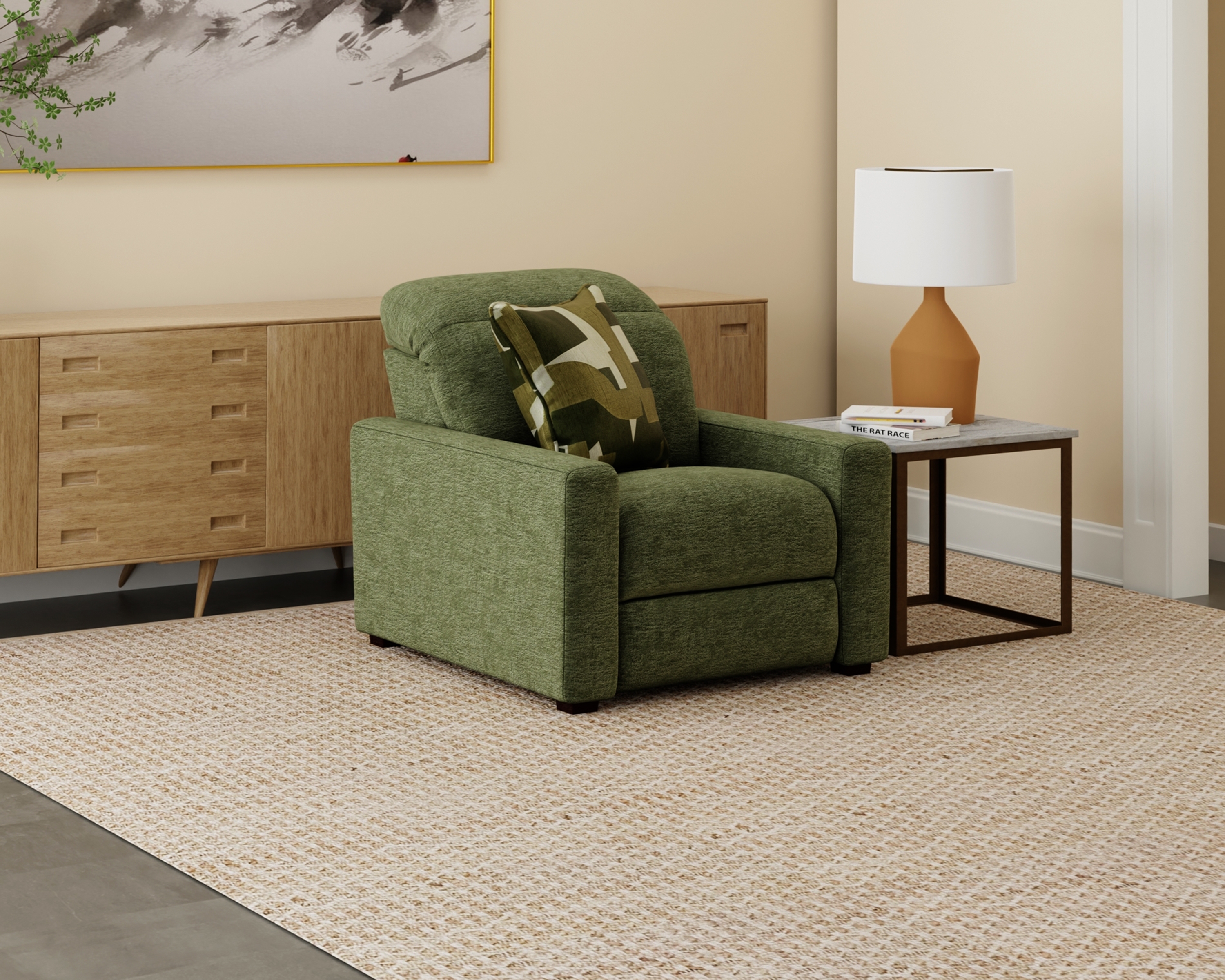 Catnapper Ada Power Lay Flat Recliner