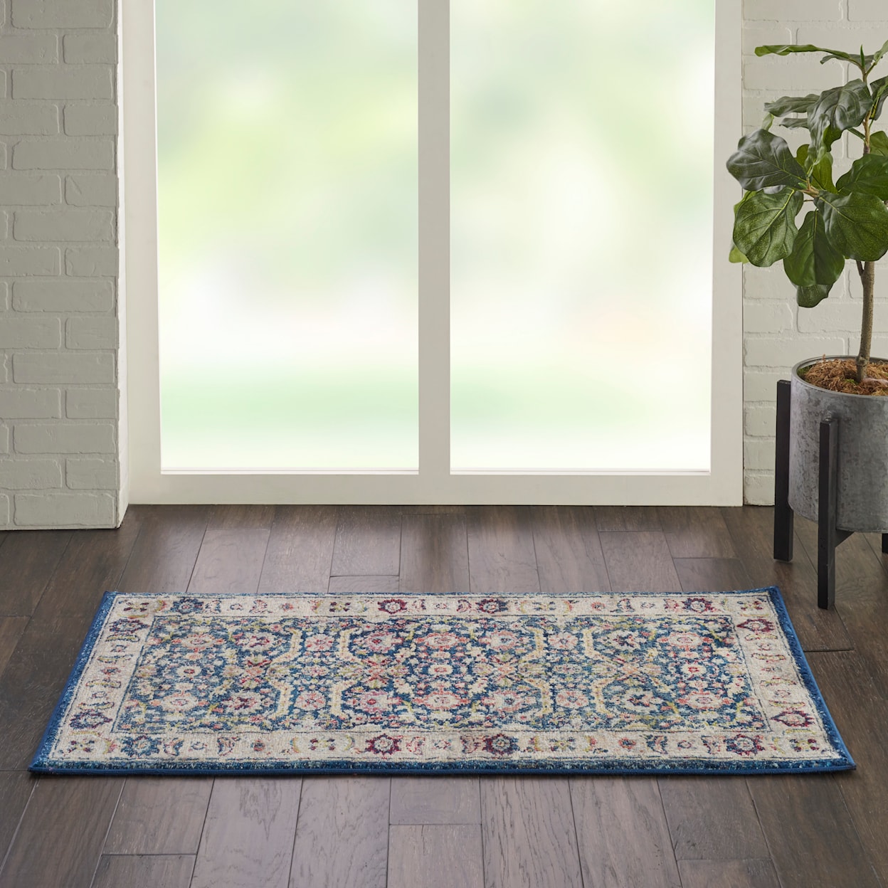 Nourison Ankara Global 2' x 4'  Rug