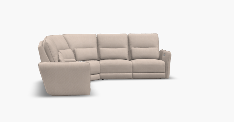 5-Seat Bumper Sectional