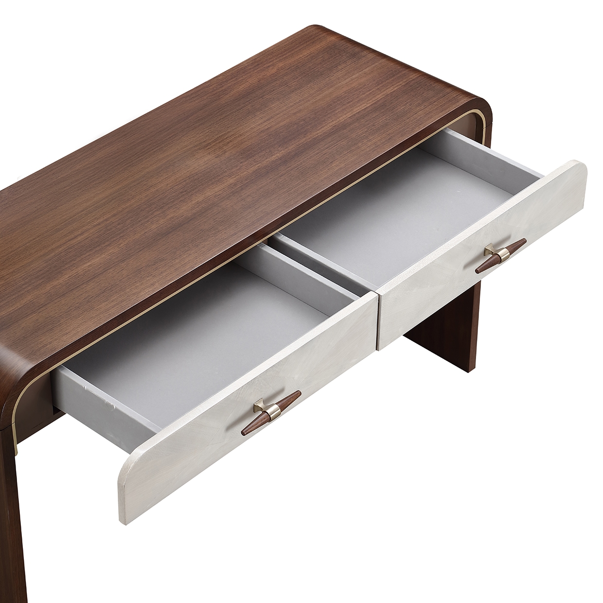 Michael Amini Houston Two-Drawer Vanity Desk