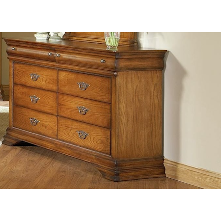 Rustic 7-Drawer Dresser