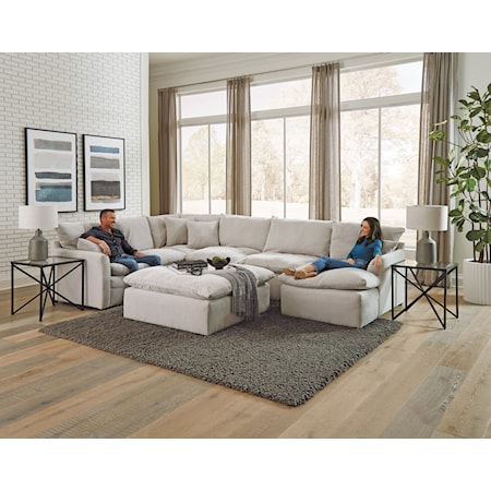 4-Piece Sectional Sofa