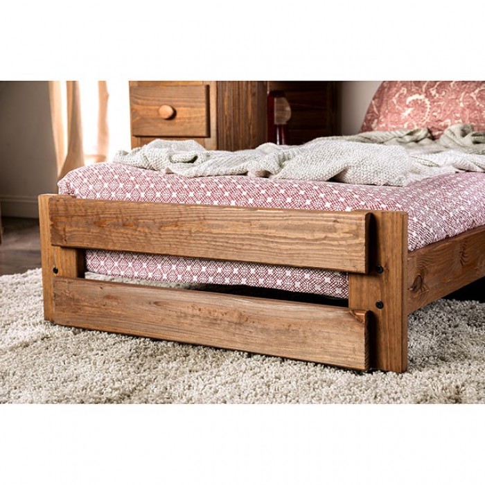 Furniture of America Eileen Twin Over Twin Loft Bed