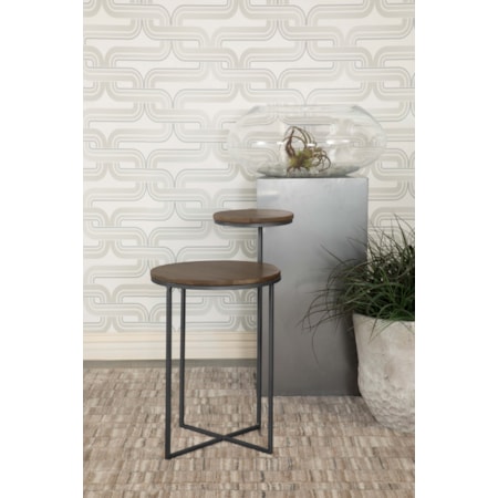 Yael Wood Accent Side Table and